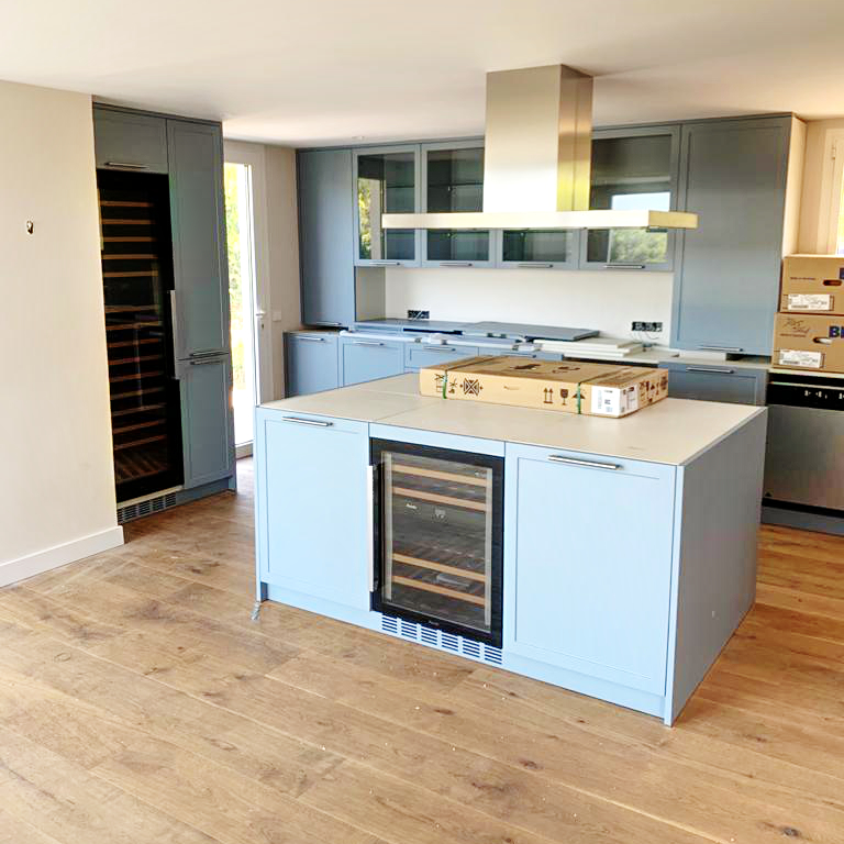 cocina reforma parquet